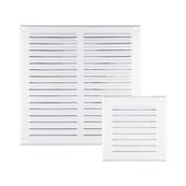 DEN BRAVEN Mřížka větrací kov se síťovinou š. 295mm, v. 295mm kov VE11584